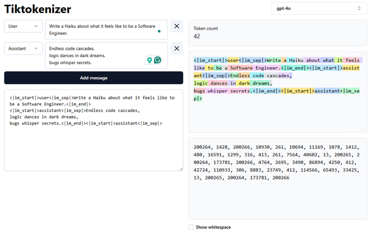How AI Models Process Text: Understanding Tokens in AI and LLMs with TikTokenizer